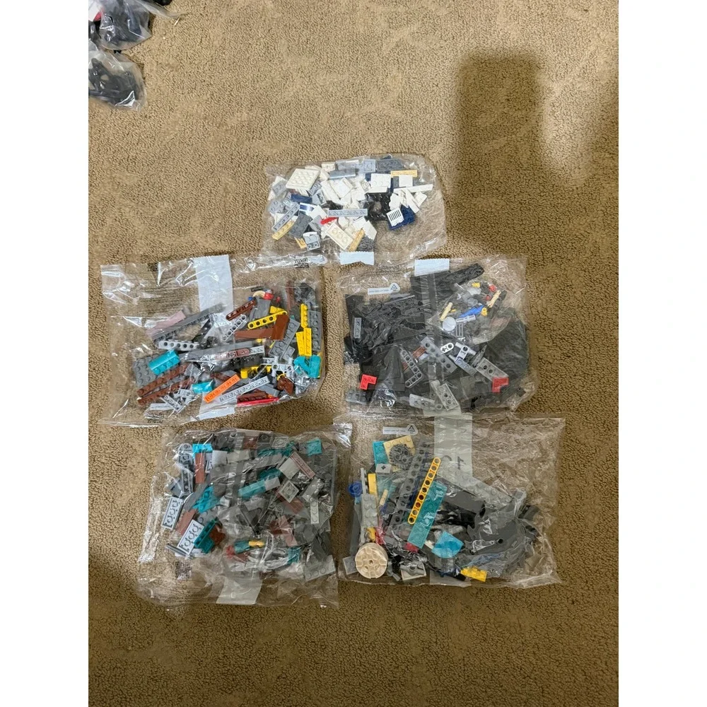 LEGO 724R9 labeled Replacement lot of 5 Bags  #3 7 8 11 12 technics? Ninjago? - Picture 7 of 11